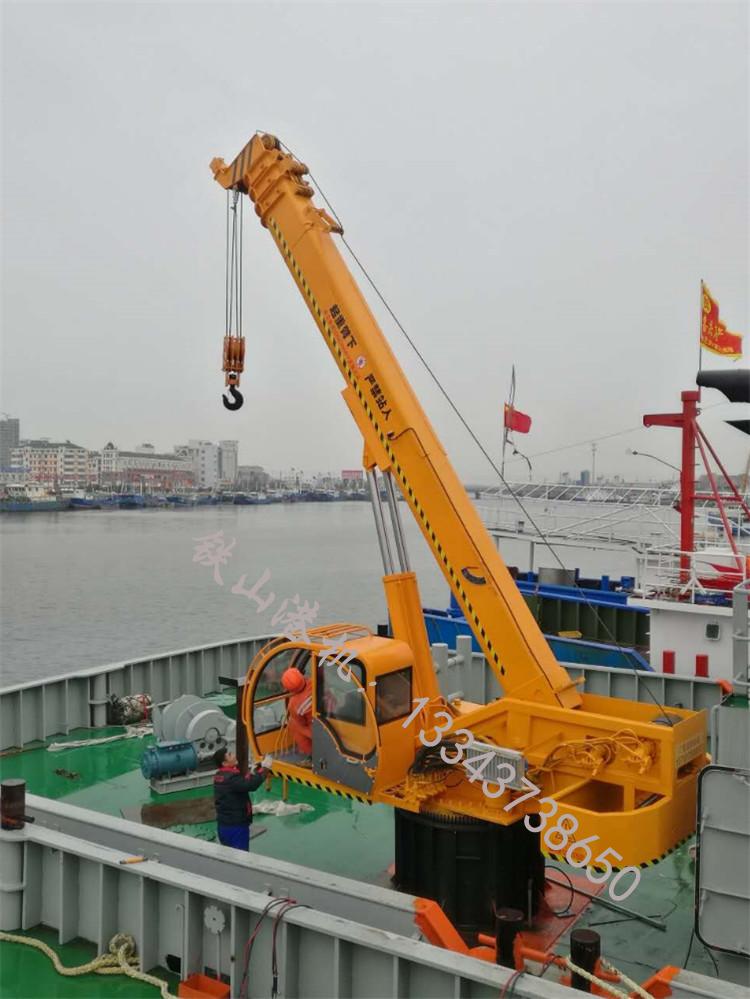 山東臨沂甲板起重機廠家起重機耐沖擊，制動性能好